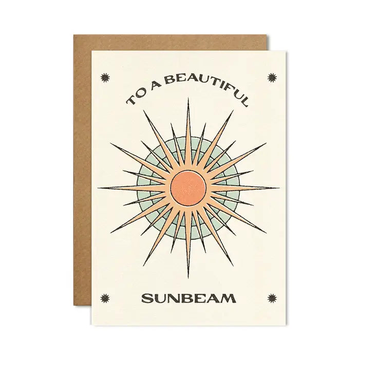 To a Beautiful Sunbeam Card by cai &amp; jo at penny black