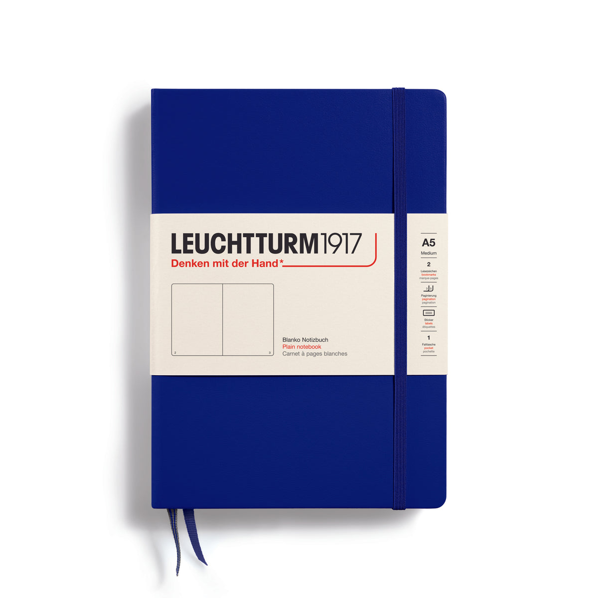Leuchtturm1917 Notebook A5 Medium Hardcover in ink