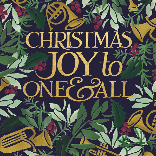 Christmas Joy Brass Band Emma Bridgewater Christmas Card Penny Black