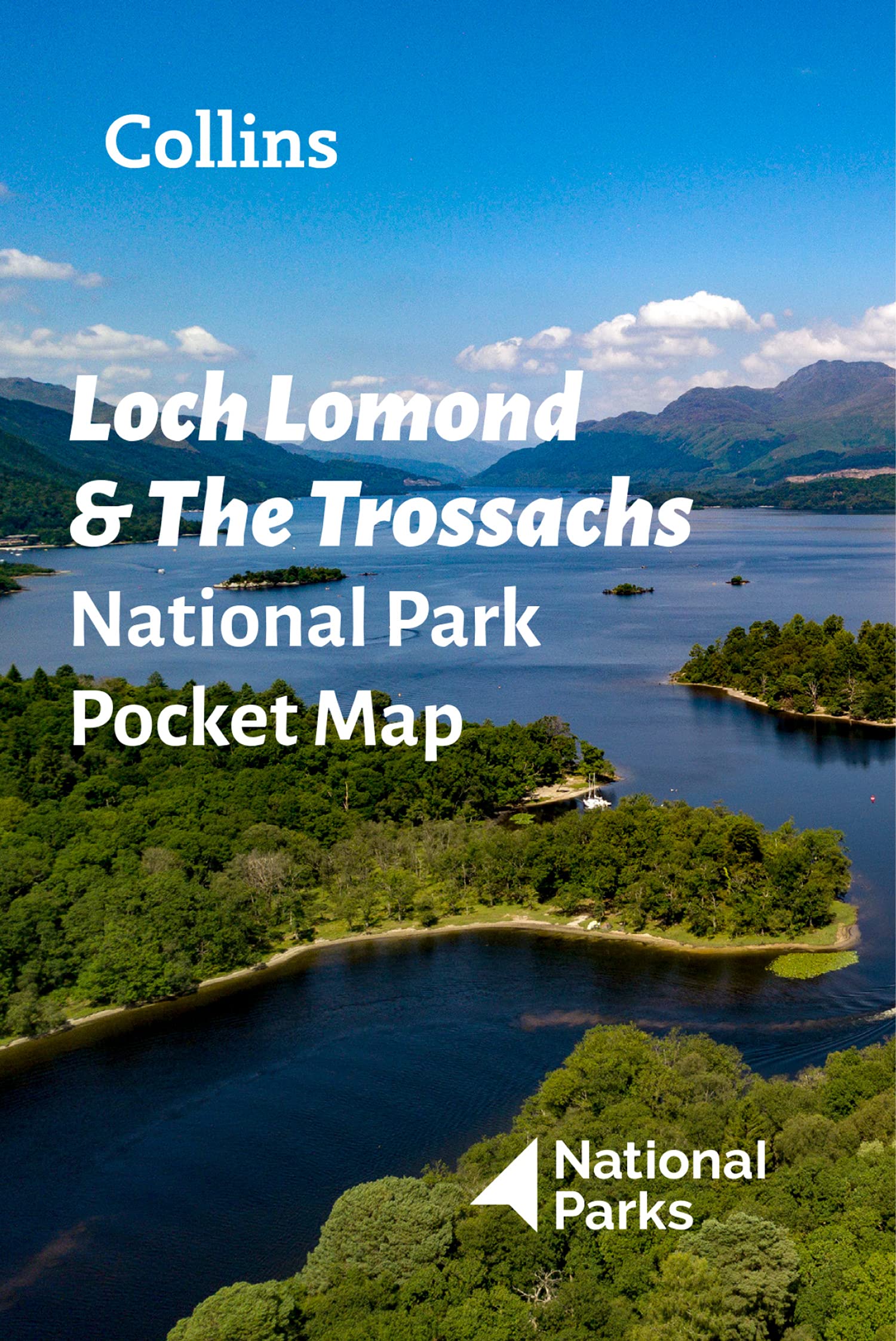 Loch Lomond & The Trossachs National Park Pocket Map by penny black