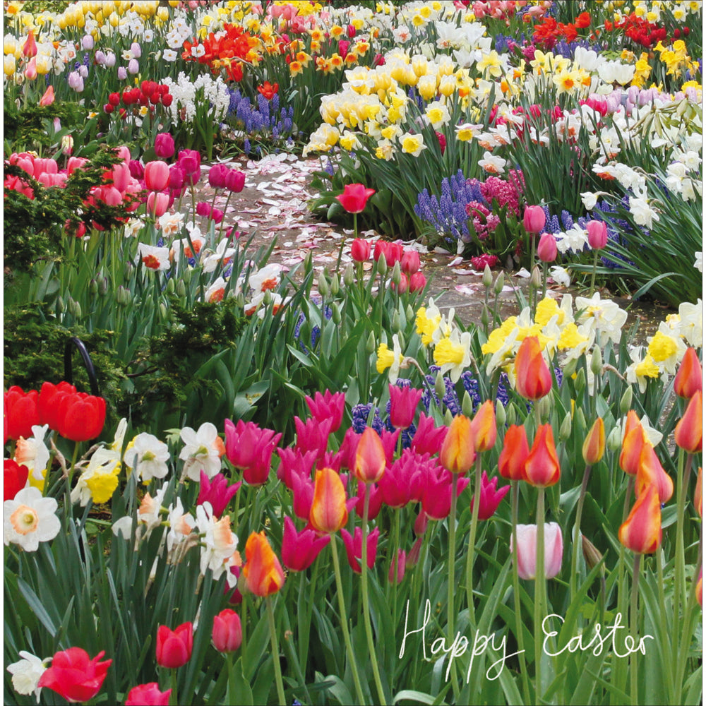 Tulip Garden Easter Card by penny black