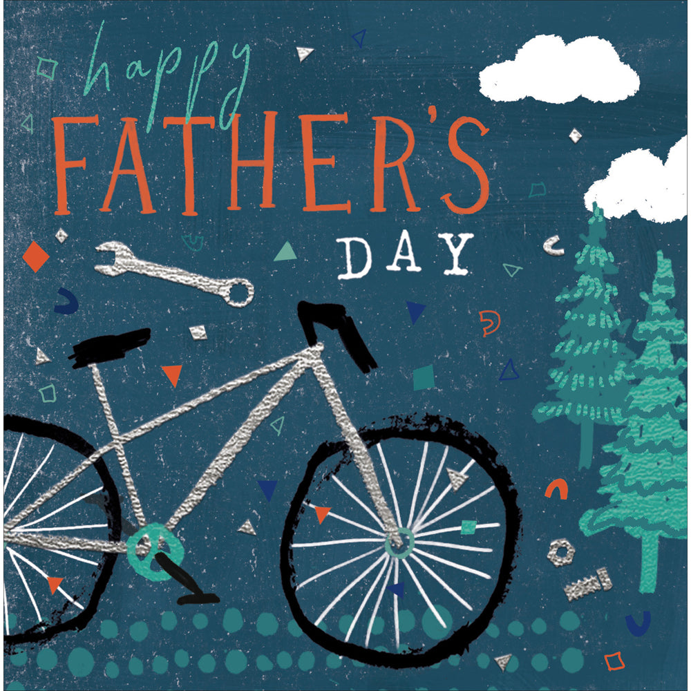 Mountain Biking Doodles Father's Day Card by penny black