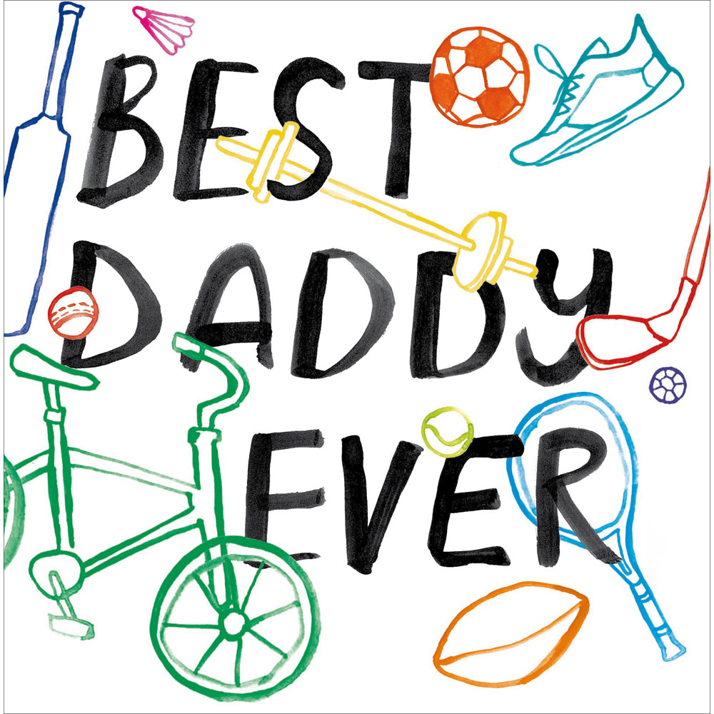 Daddy Sports Fan Father's Day Card by penny black