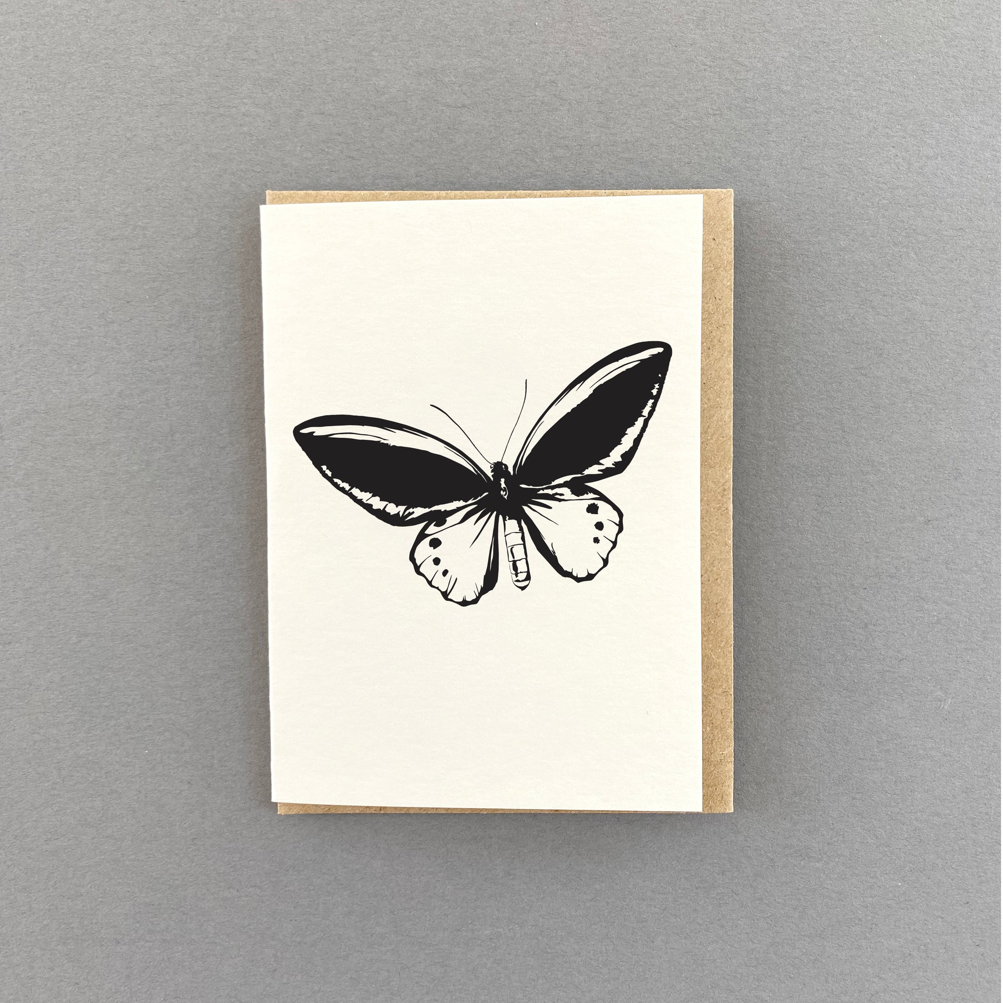 Butterfly Birdwing Little Letterpress Notecard by penny black
