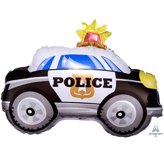 Police Car 24&quot; Foil Balloon
