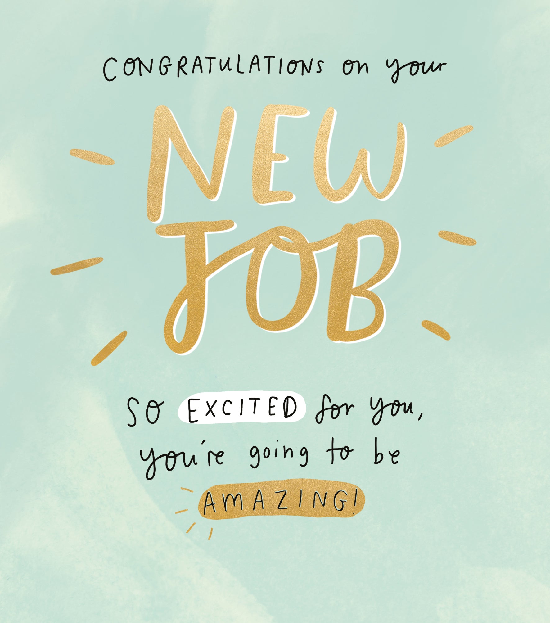 So Excited For You New Job Card from Penny Black