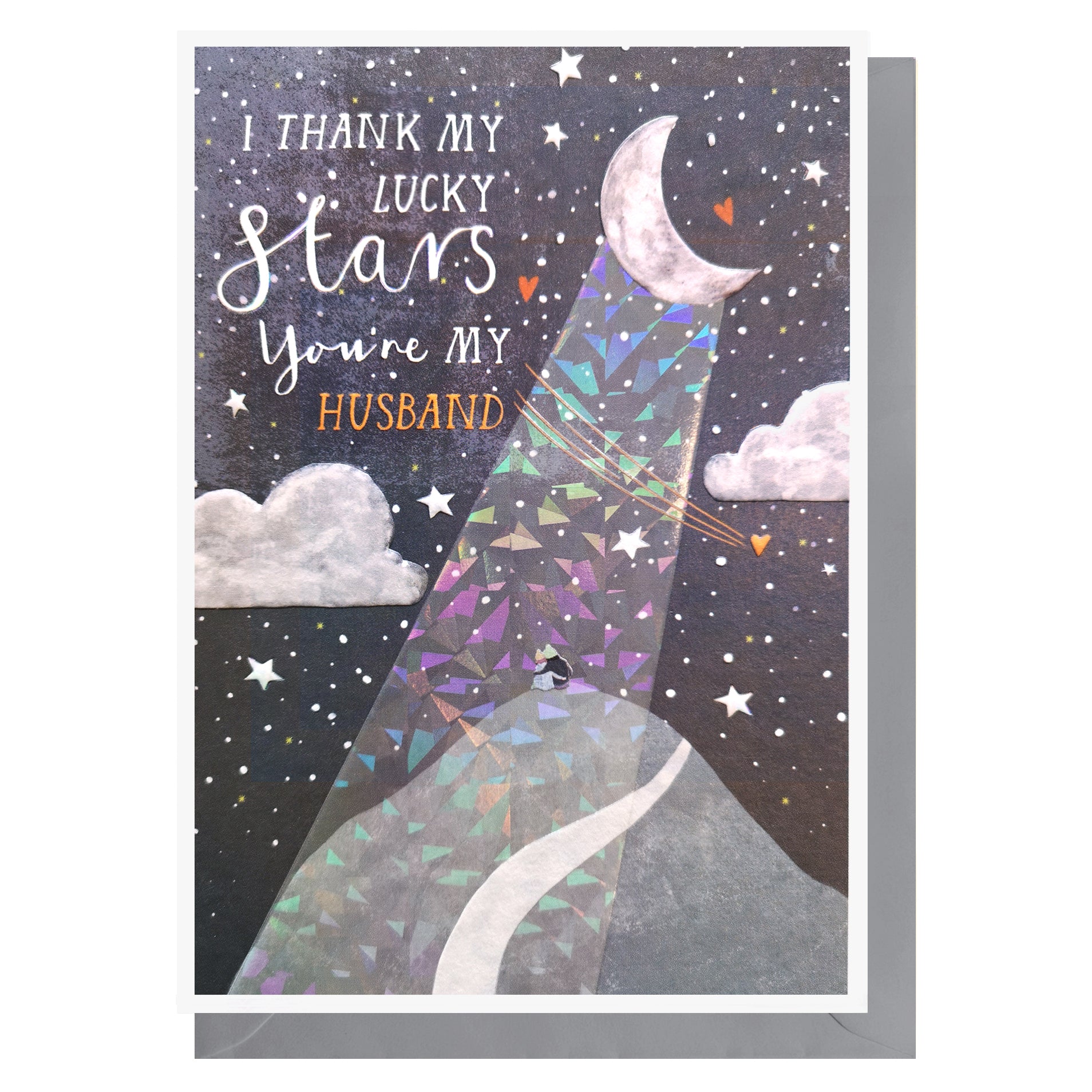 Husband Lucky Stars Anniversary Card from Penny Black