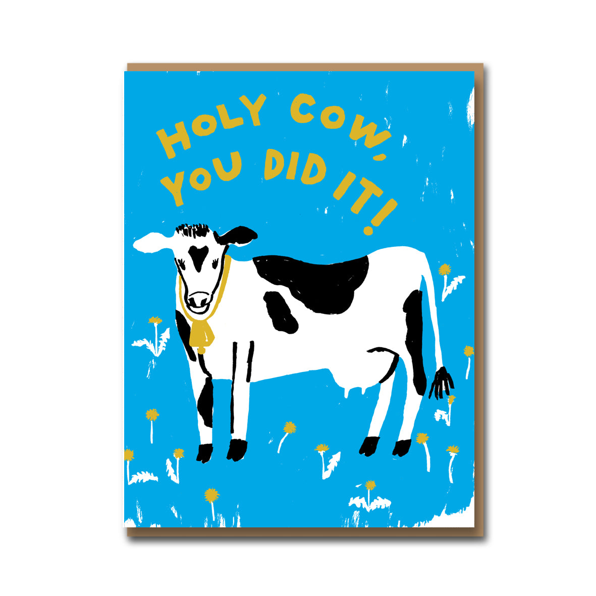 Holy Cow You Did It Congratulations Card