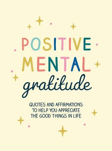 Positive Mental Gratitude Book - Penny Black