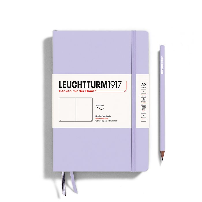 Leuchtturm1917 Notebook A5 Medium Softcover in lilac