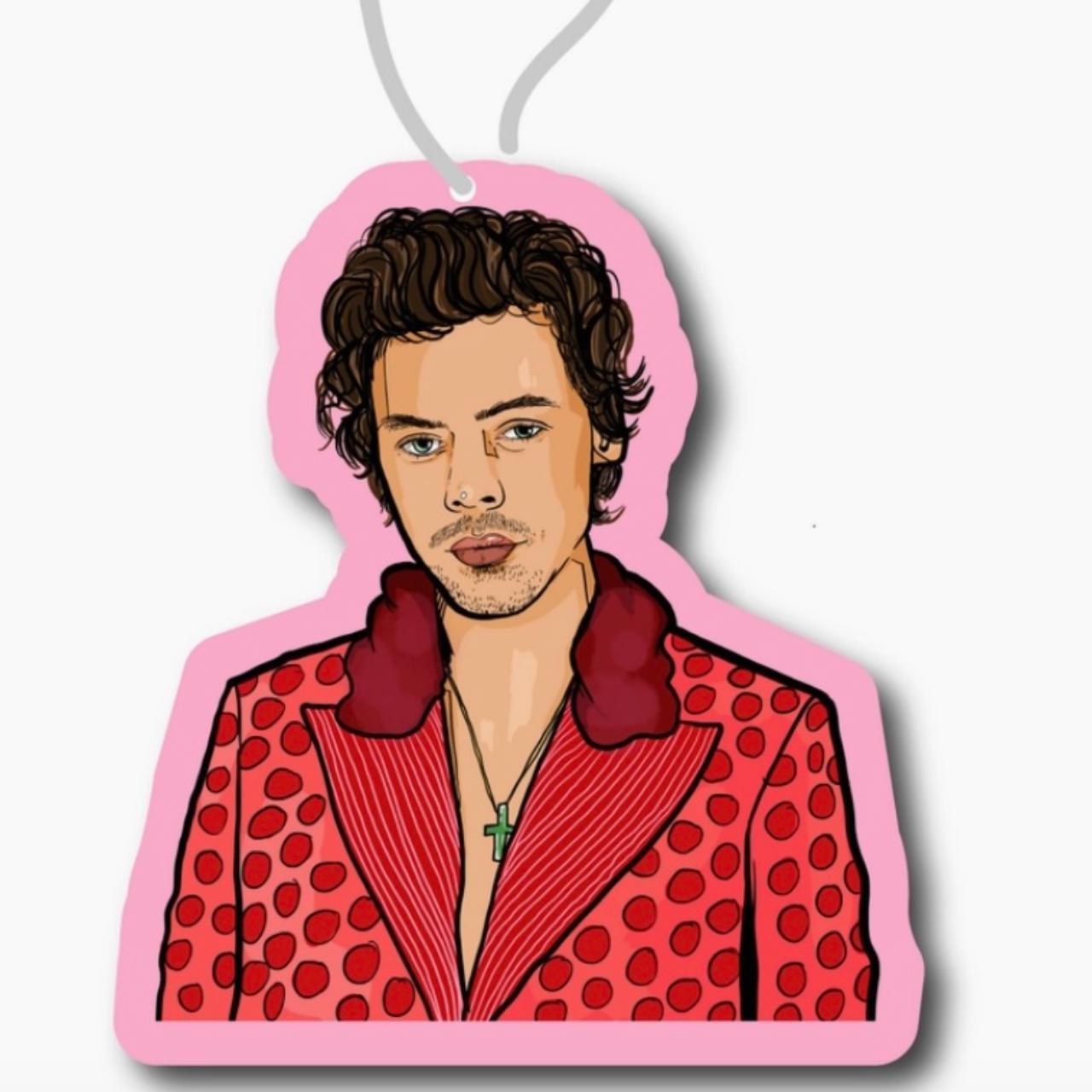 harry styles pink accented air freshener