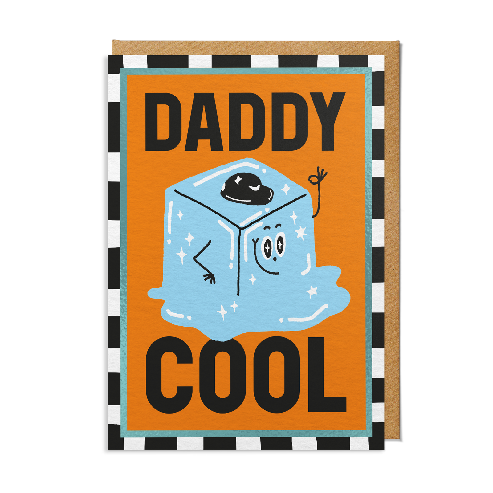Daddy Cool Ice Cube Funny Father's Day Card by penny black