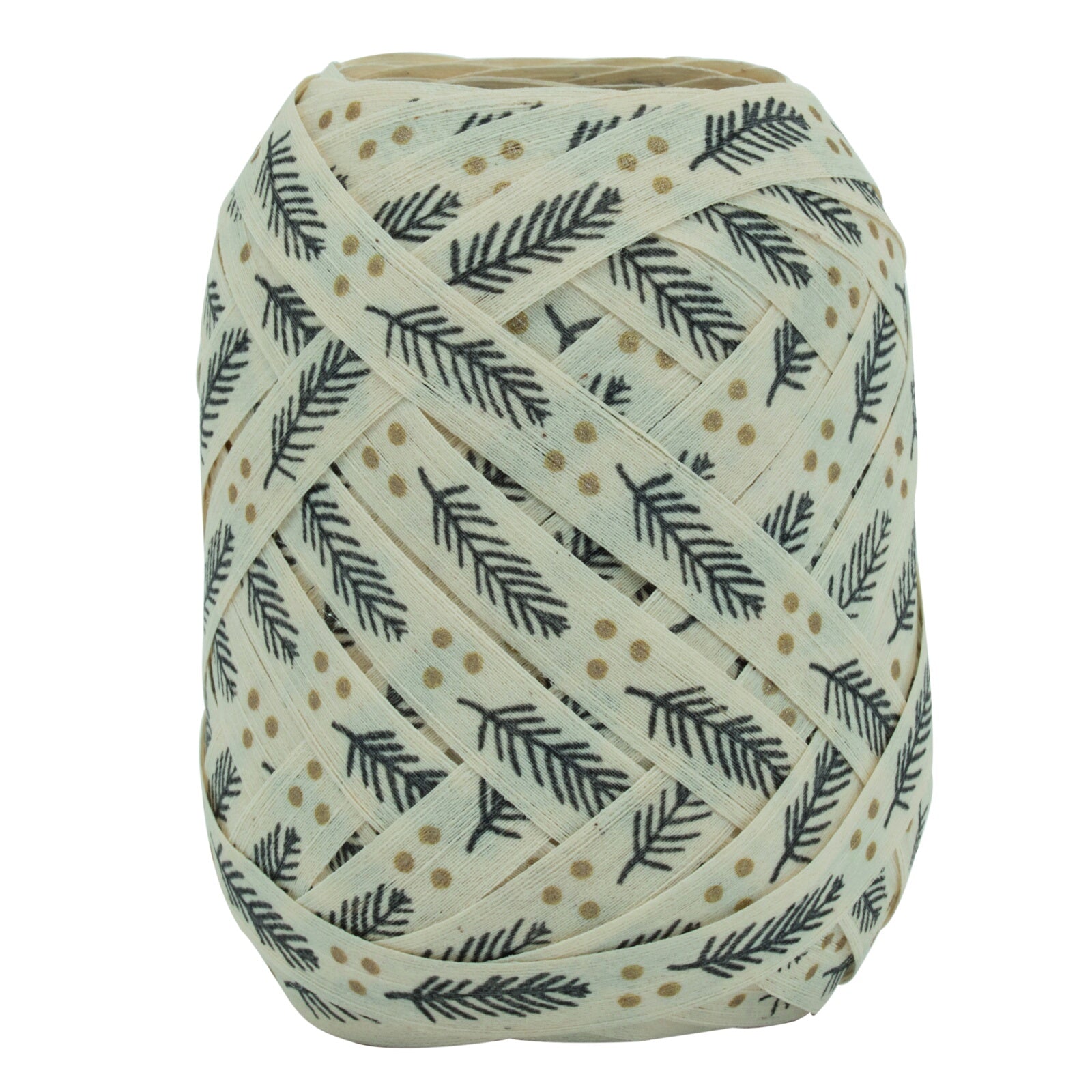 Go Green Branch and Berries Cotton Christmas Ribbon Egg by penny black