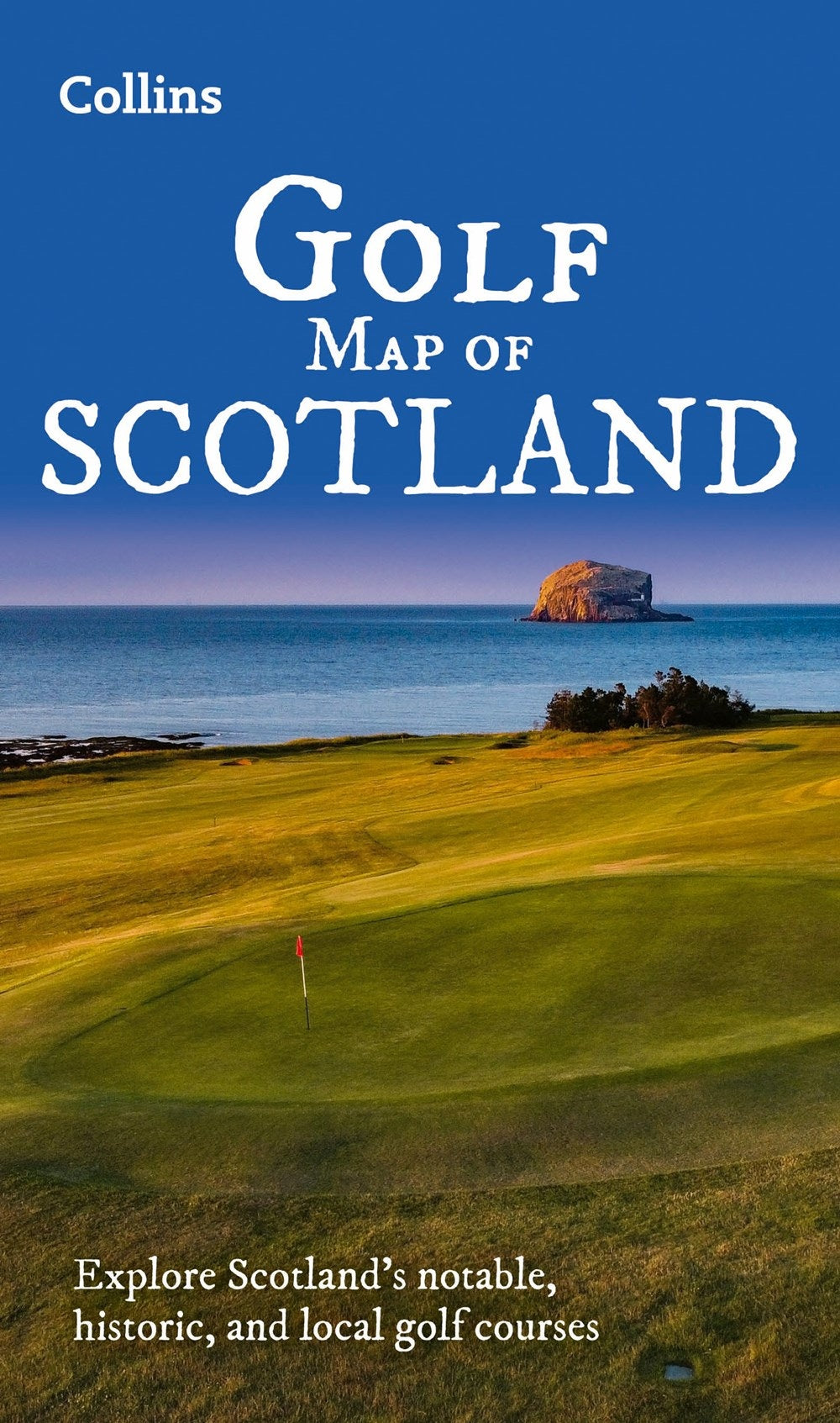 Golf Map of Scotland by penny black