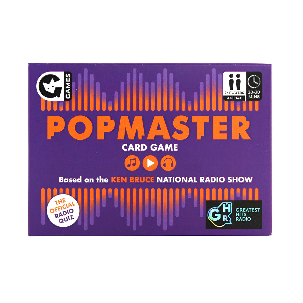 Popmaster Music Trivia Game By Penny Black