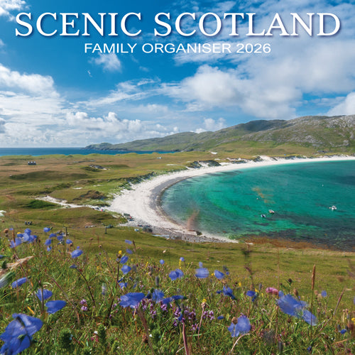 2026 Scenic Scotland Family Organiser Calendar By Penny Black