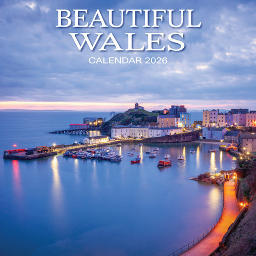 2026 Beautiful Wales Calendar By Penny Black