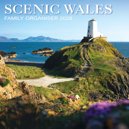 2026 Scenic Wales Family Organiser Calendar By Penny Black