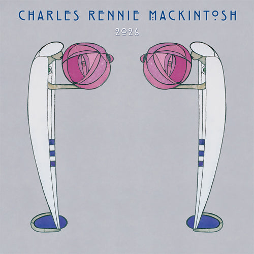 2026 Charles Rennie Mackintosh Calendar By Penny Black