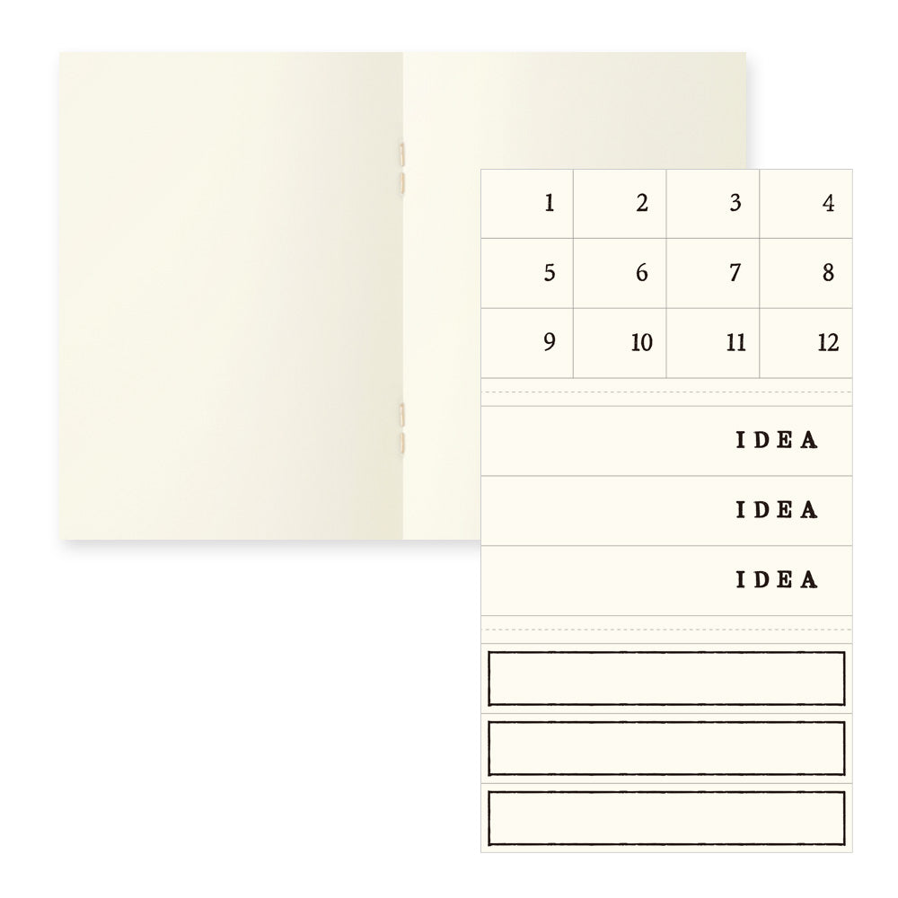 Midori MD Notebook Light - A7 - 3 Pack By Penny Black