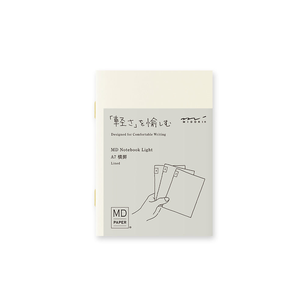 Midori MD Notebook Light - A7 - 3 Pack By Penny Black
