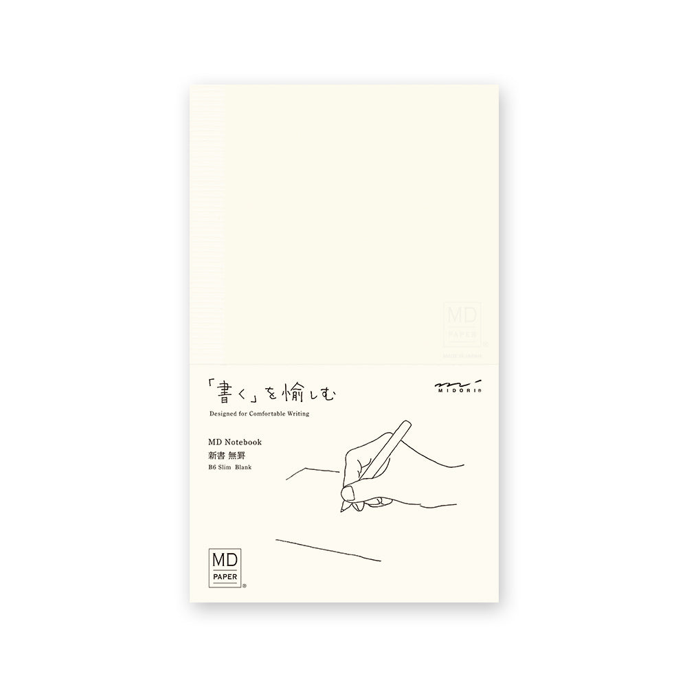 Midori MD Notebook - B6 Slim By Penny Black