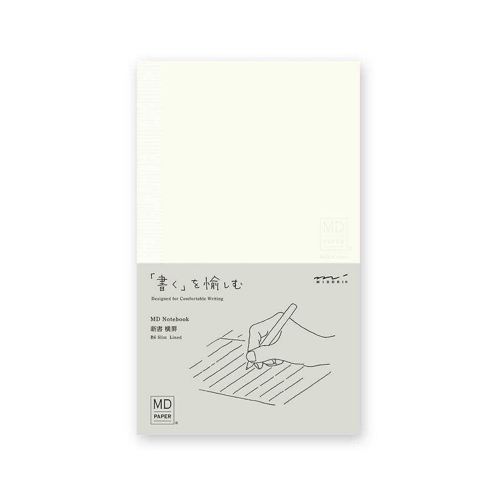 Midori MD Notebook - B6 Slim By Penny Black