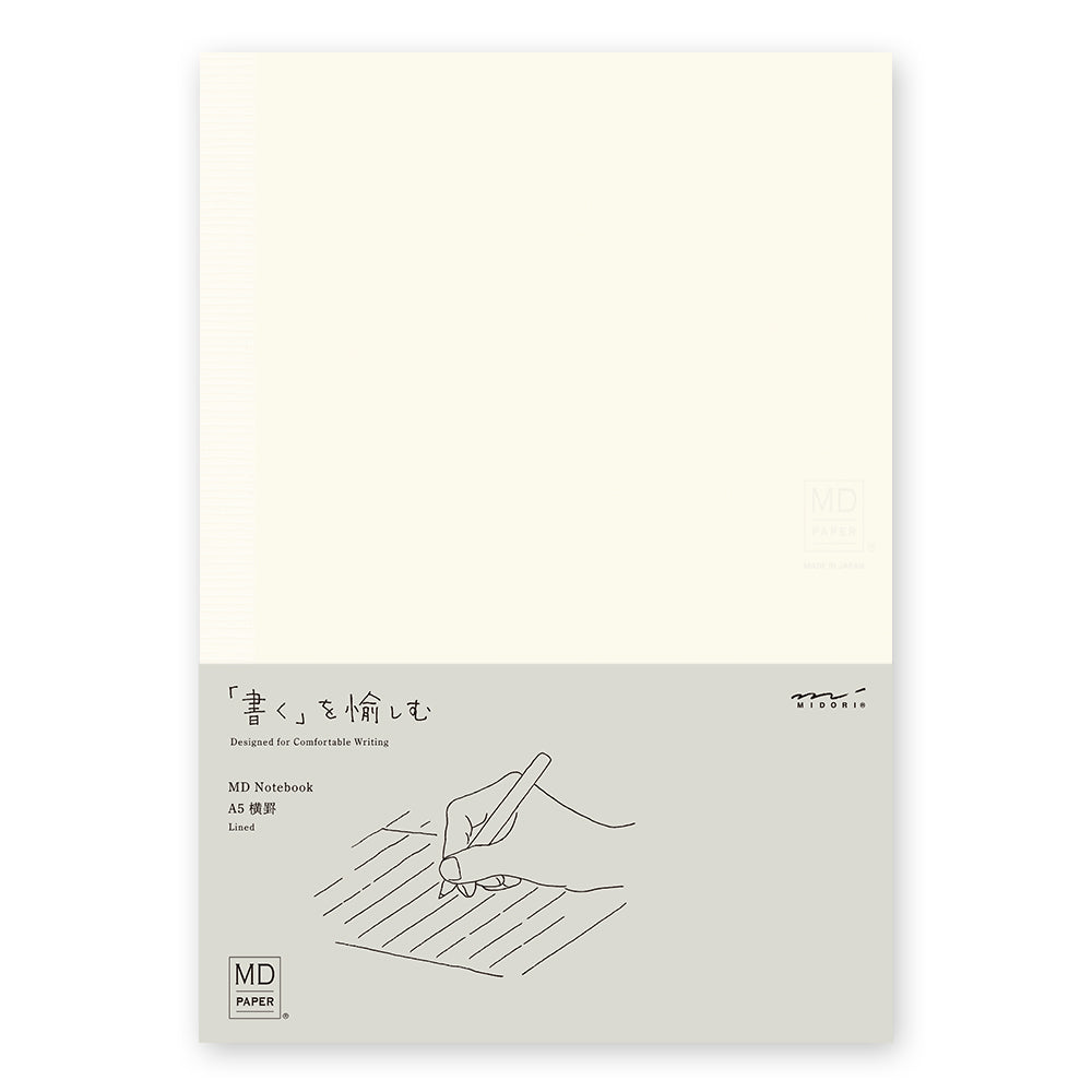 Midori MD Notebook - A5 By Penny Black