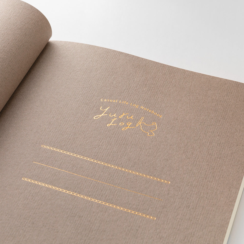 Midori Yuru Log B6 Notebook - My Life By Penny Black
