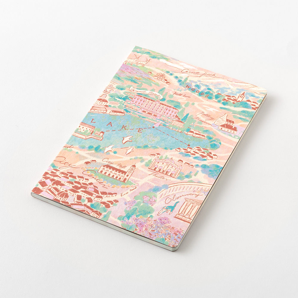 Midori Yuru Log B6 Notebook - Travel &amp; Hotel By Penny Black