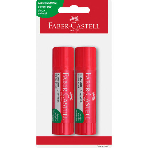 Faber Castell 20g Glue Sticks - Pack Of 2 By Penny Black