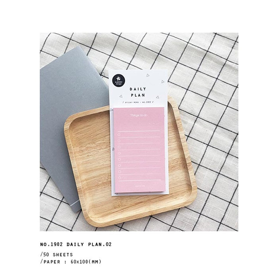 Suatelier No 1902 Daily Plan.02 Sticky Notes By Penny Black