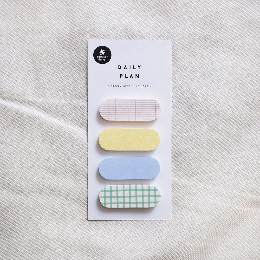 Suatelier No 1940 Daily Plan.30 Sticky Page Marker Notes By Penny Black