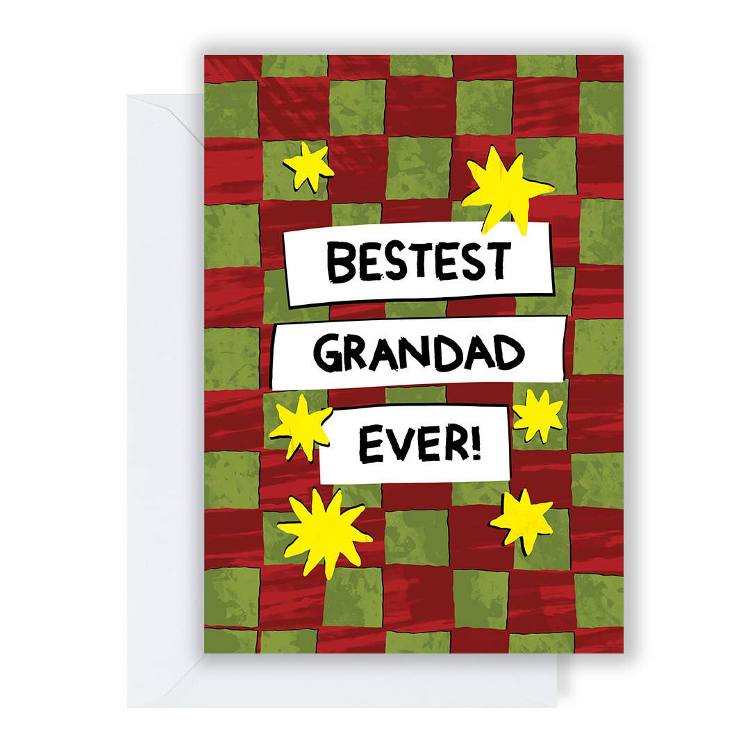 Classic Bestest Grandad Ever Card by penny black