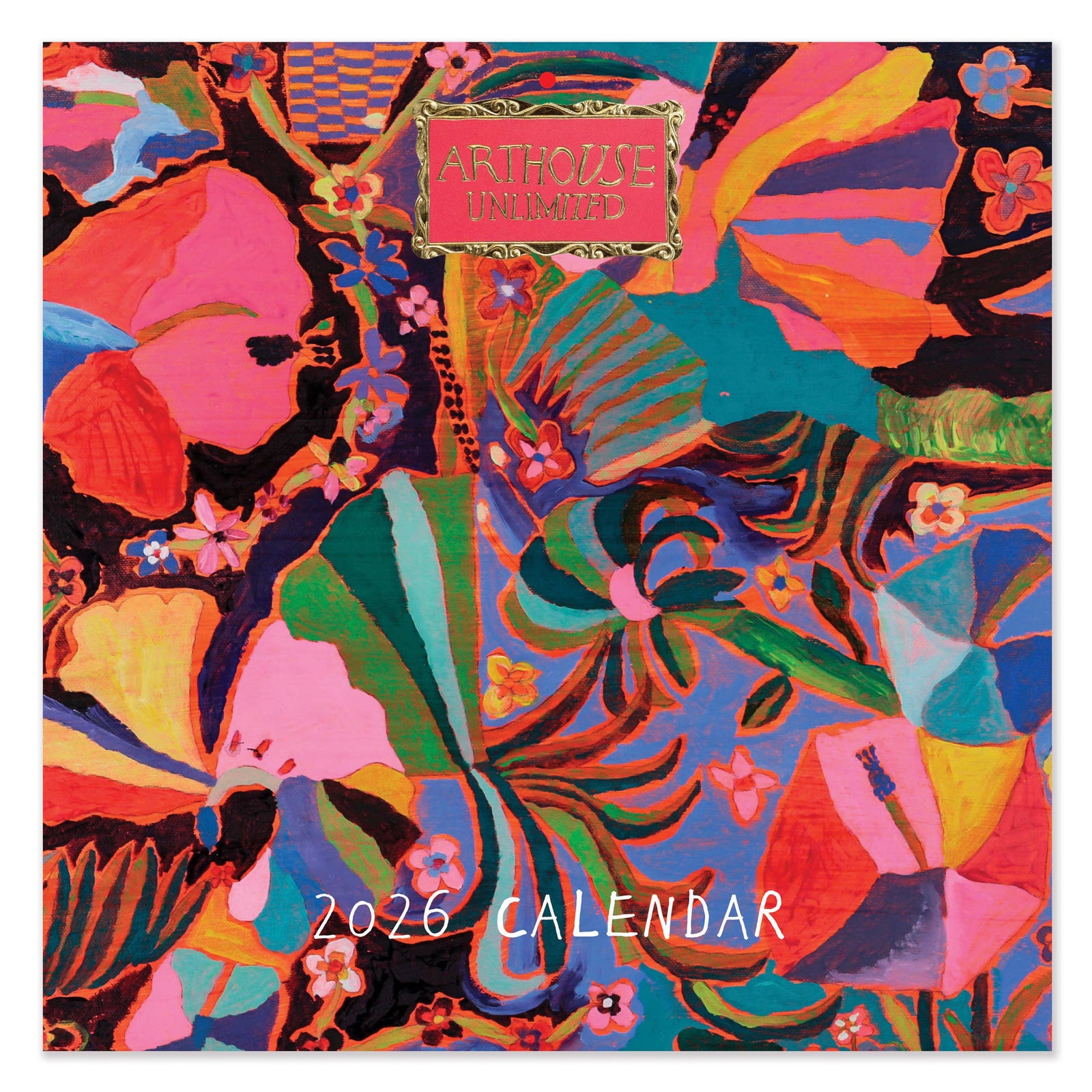 Arthouse Unlimited Square 2026  Calendar By Penny Black