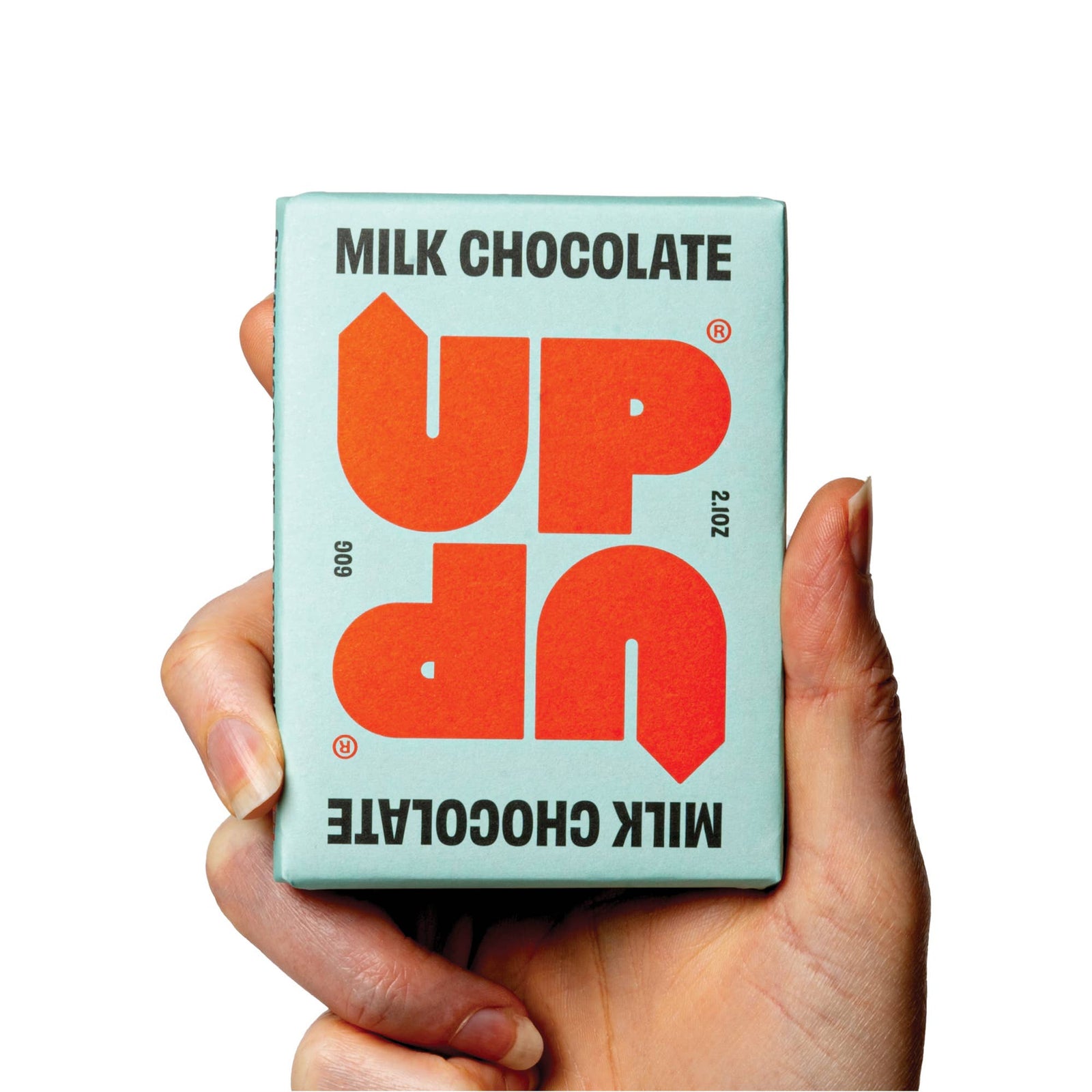 UP-UP Ethical Milk Chocolate Bar 60g by penny black