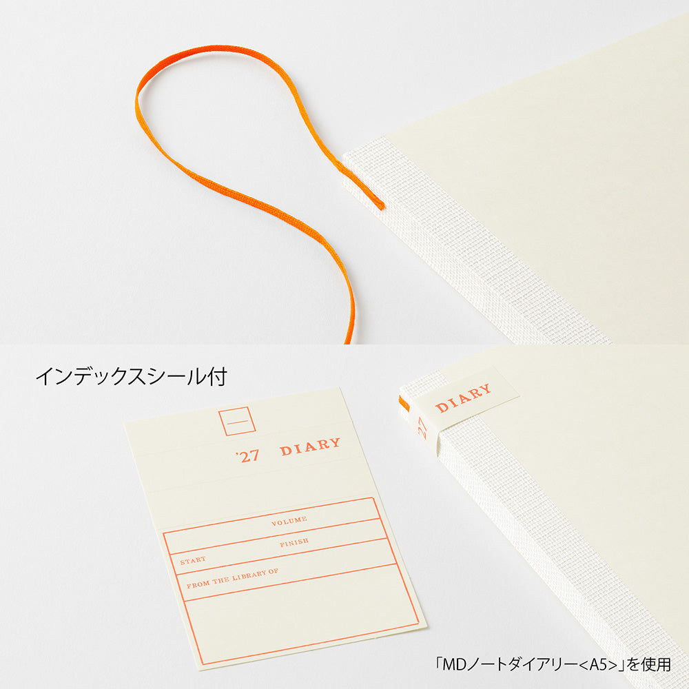 MD Notebook Diary 2027 | Penny Black | Stylish & Practical Stationery For Everyday Joy