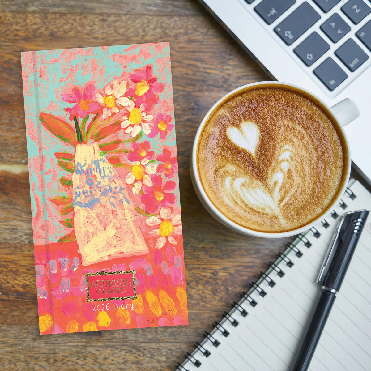 Arthouse Unlimited Slim 2026 Diary By Penny Black