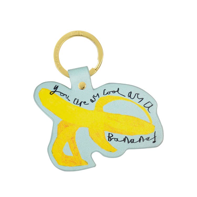 Arthouse Unlimited You Are As Cool As A Banana Keyring By Penny Black