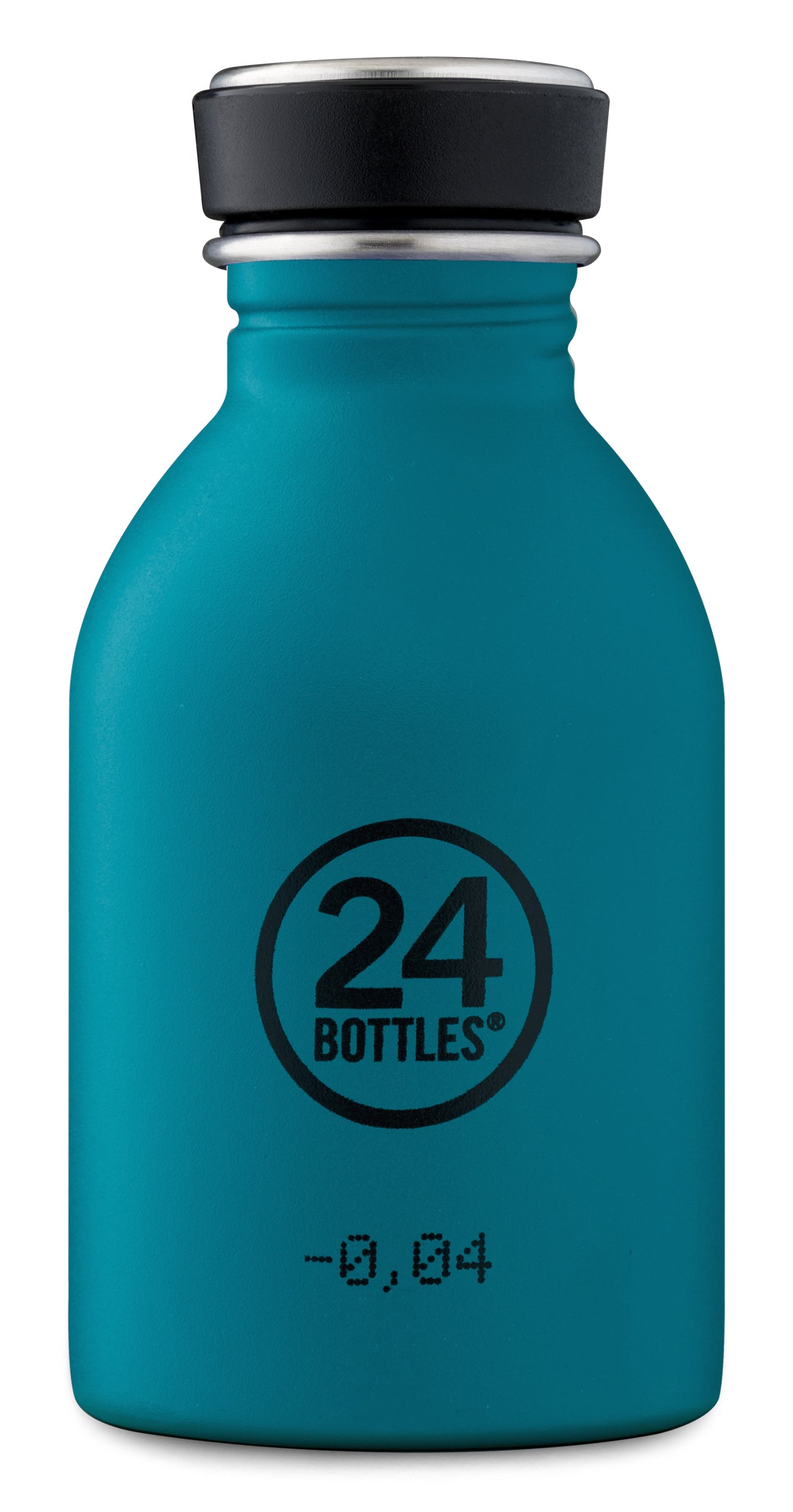 24Bottles 250ml Urban Water Bottle - Atlantic Bay Turquoise by penny black