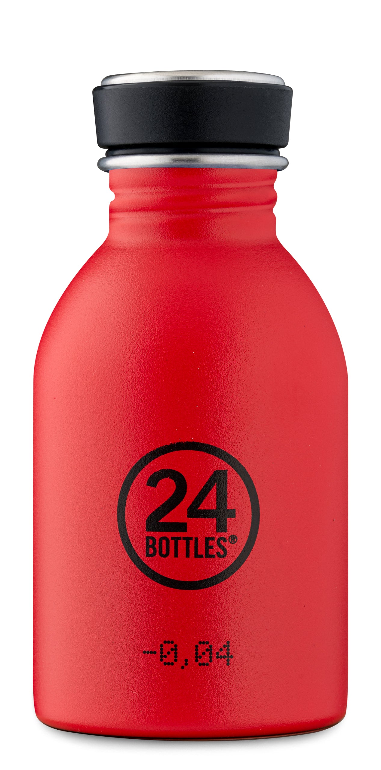 24Bottles 250ml Urban Water Bottle - Hot Red by penny black