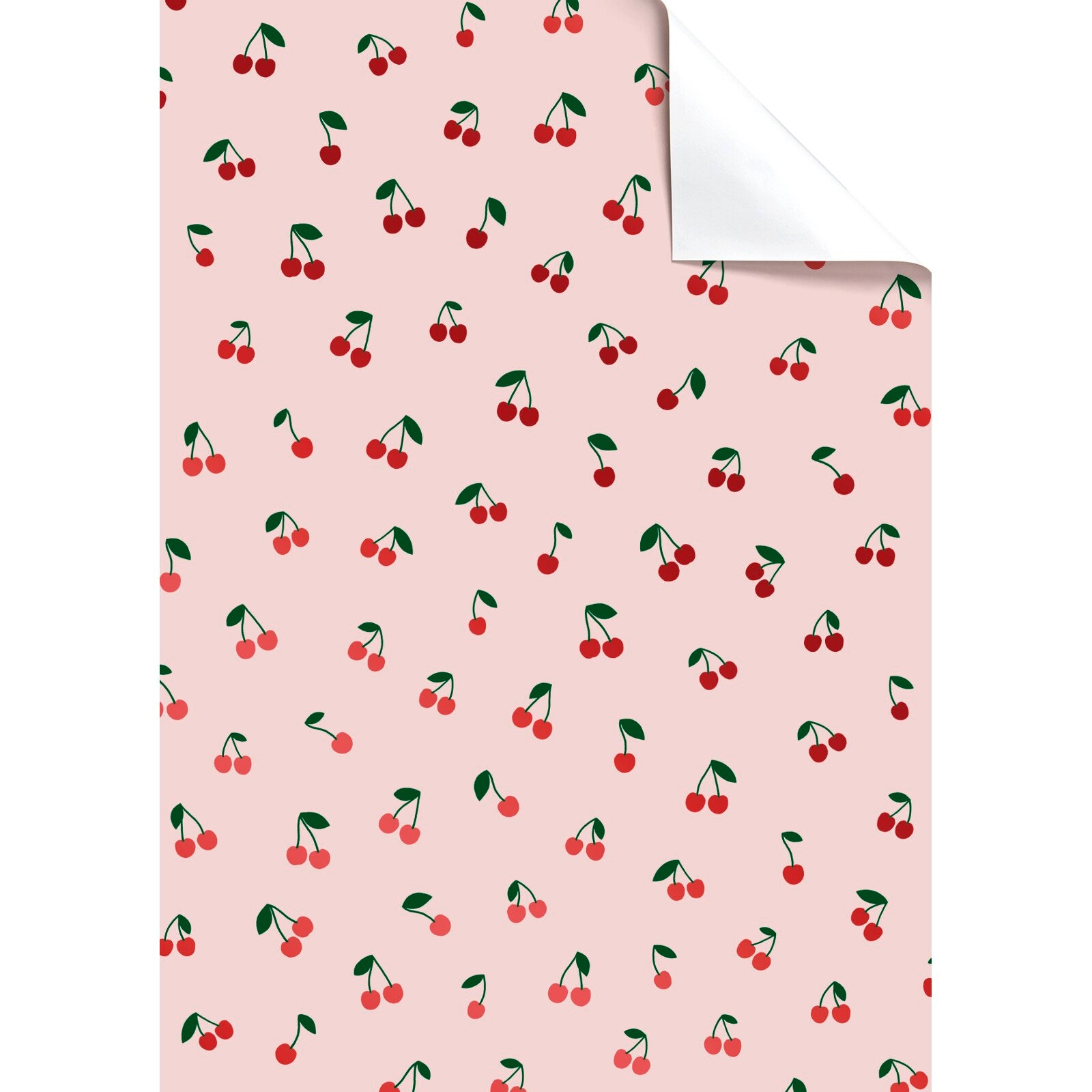 Ylvi Cherries Single Wrapping Paper Sheet by penny black