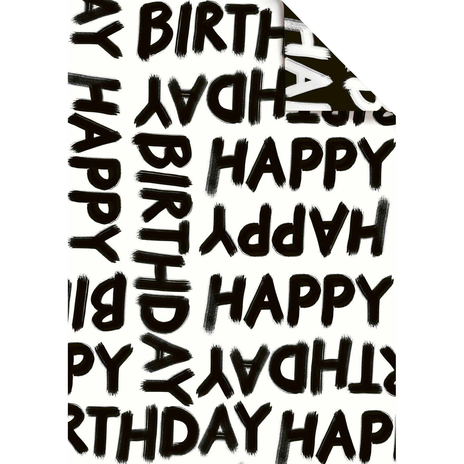 Forby Birthday Graffiti Single Wrapping Paper Sheet by penny black