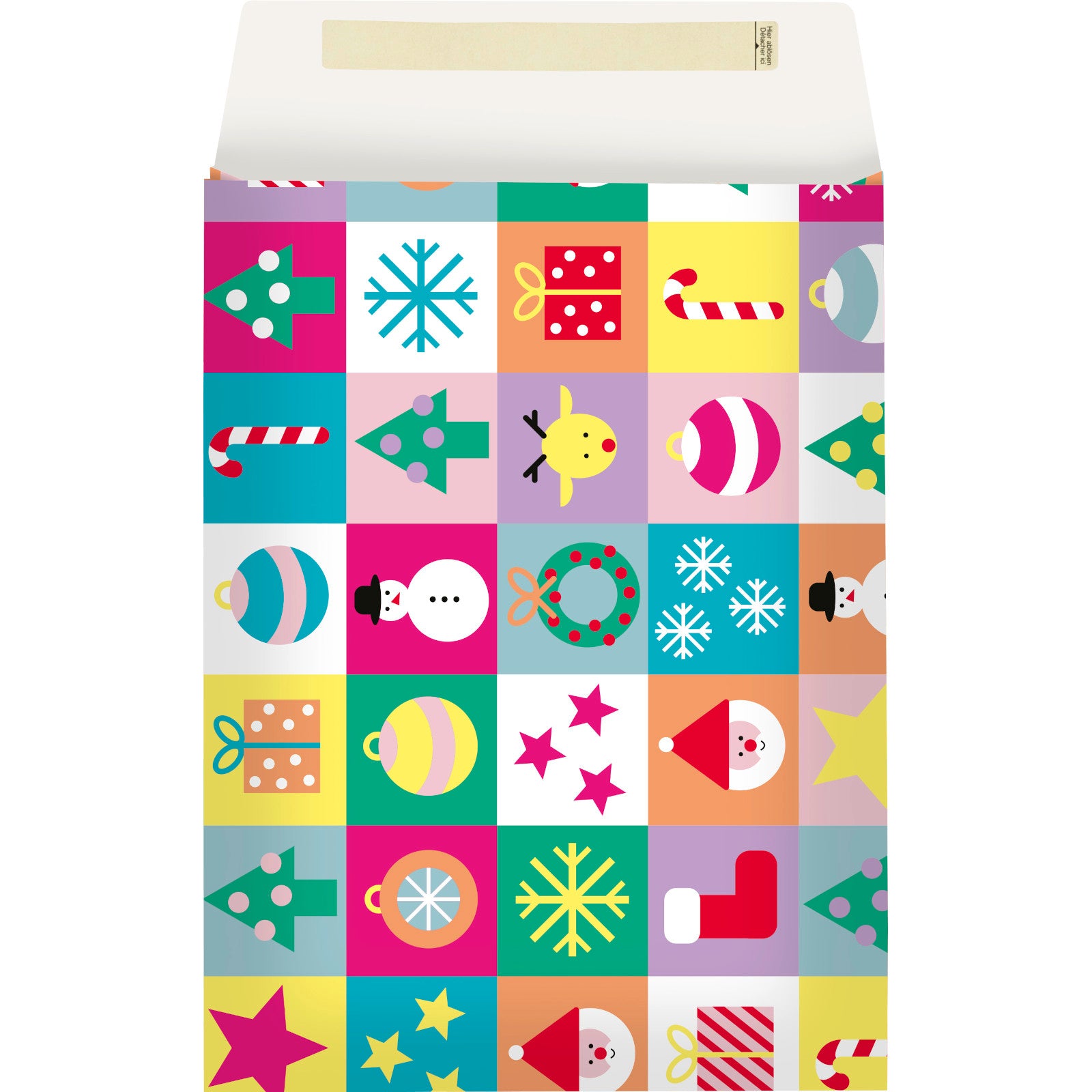 Dimitri Christmas Envelope Gift Bag By Penny Black