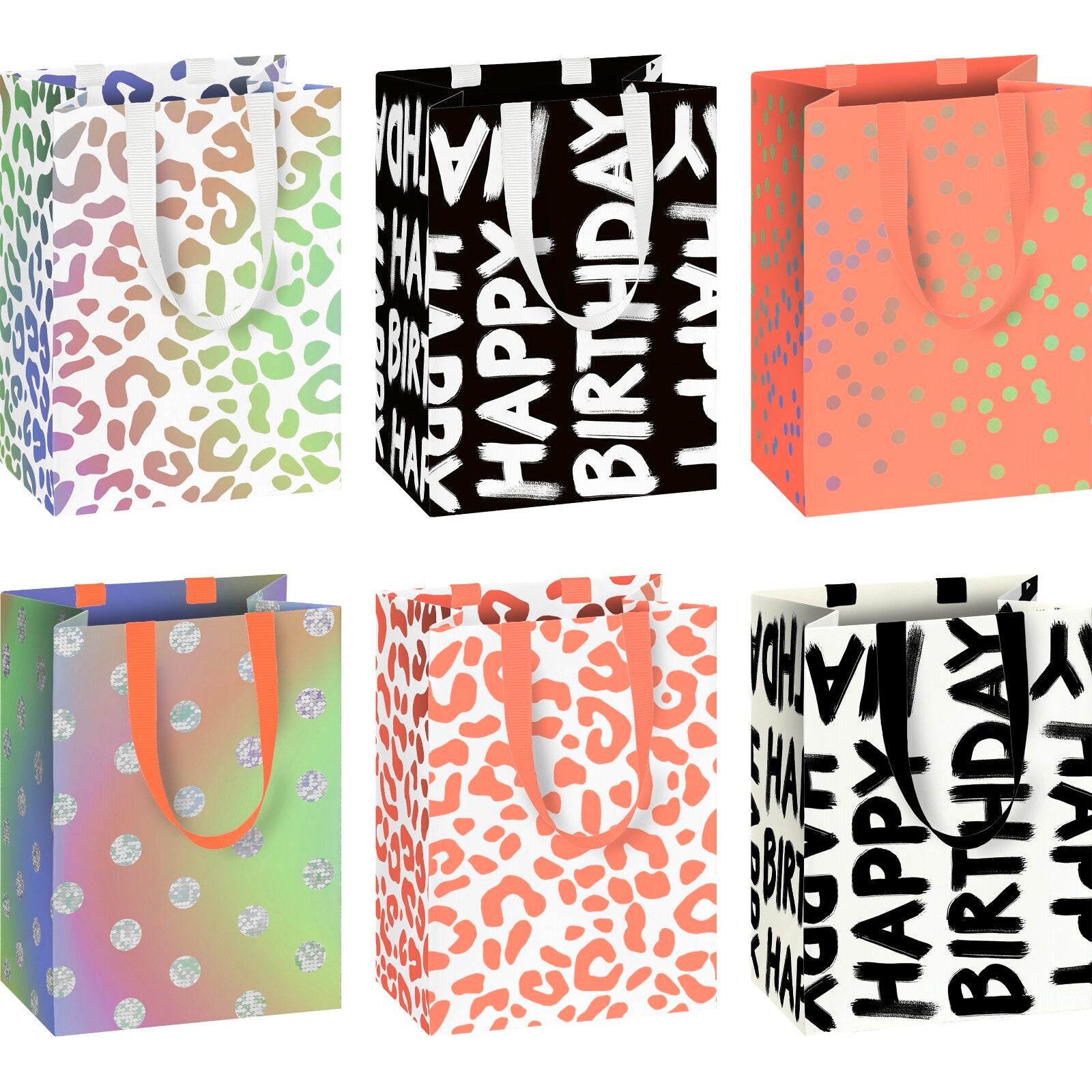 Forby Birthday Graffiti Mini Gift Bag - all 6 designs at penny black