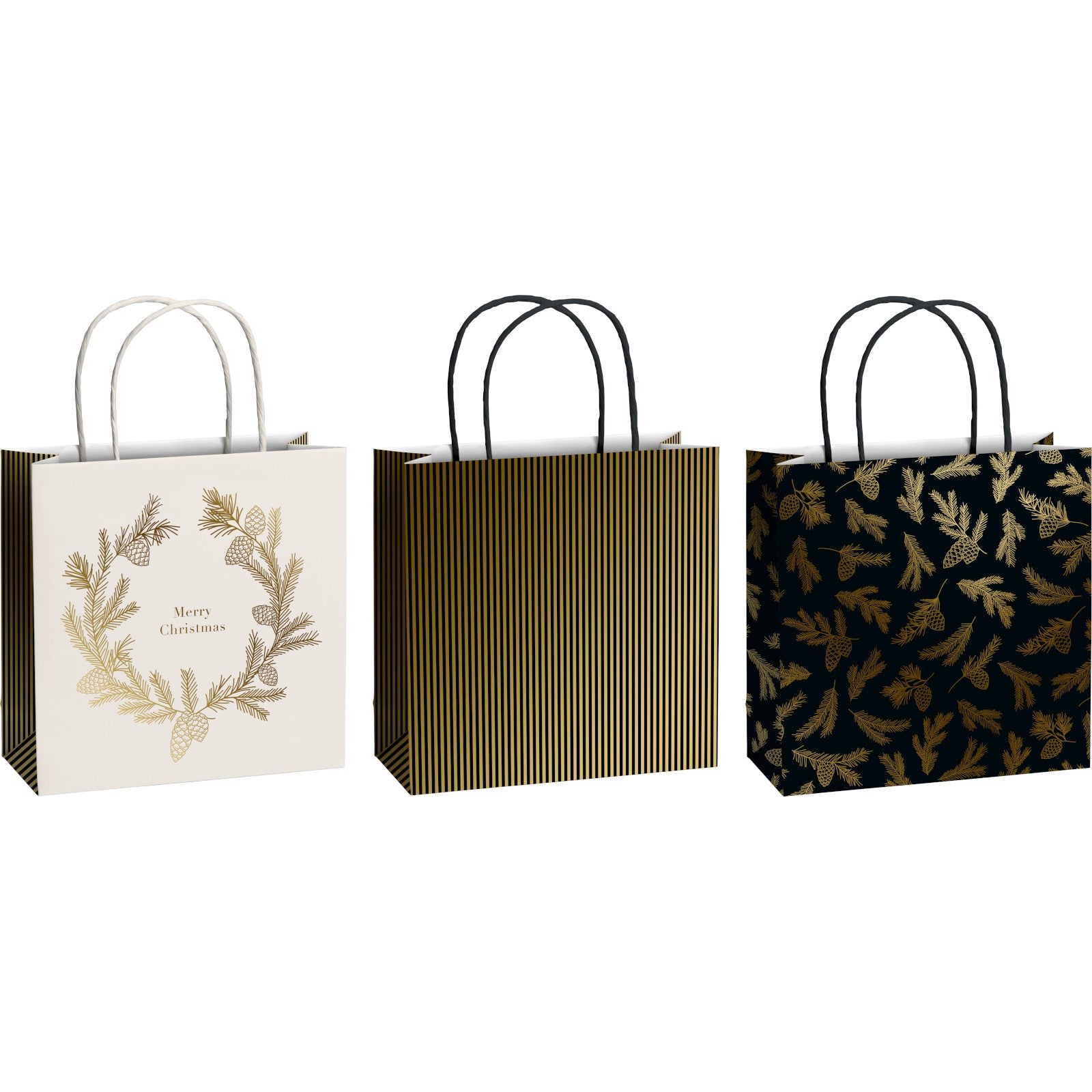 Mariola Christmas Small Gift Bag Set 3 Pk By Penny Black