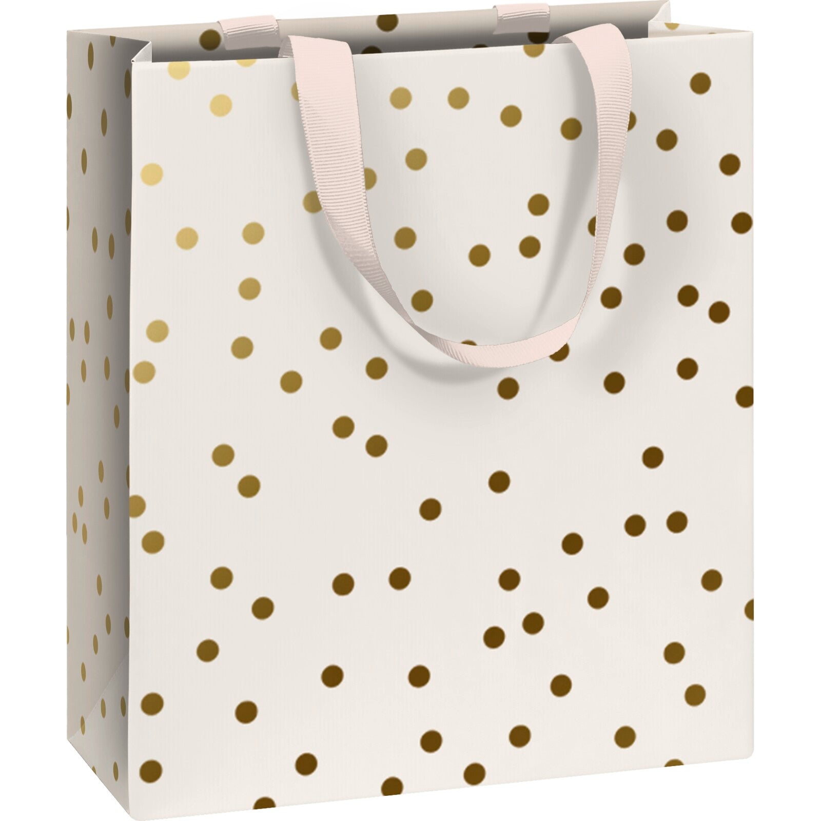 Gold Snowballs Small Christmas Gift Bag Penny Black