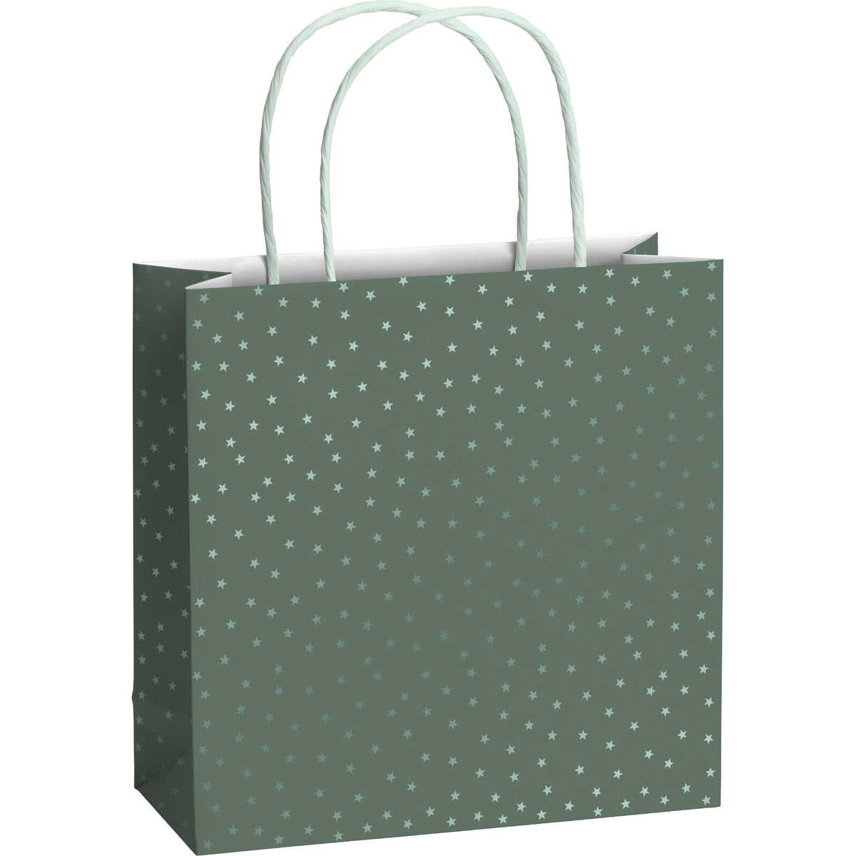 Festive Foils Small Christmas Gift Bags 3 Pk by penny black - racing green stars design