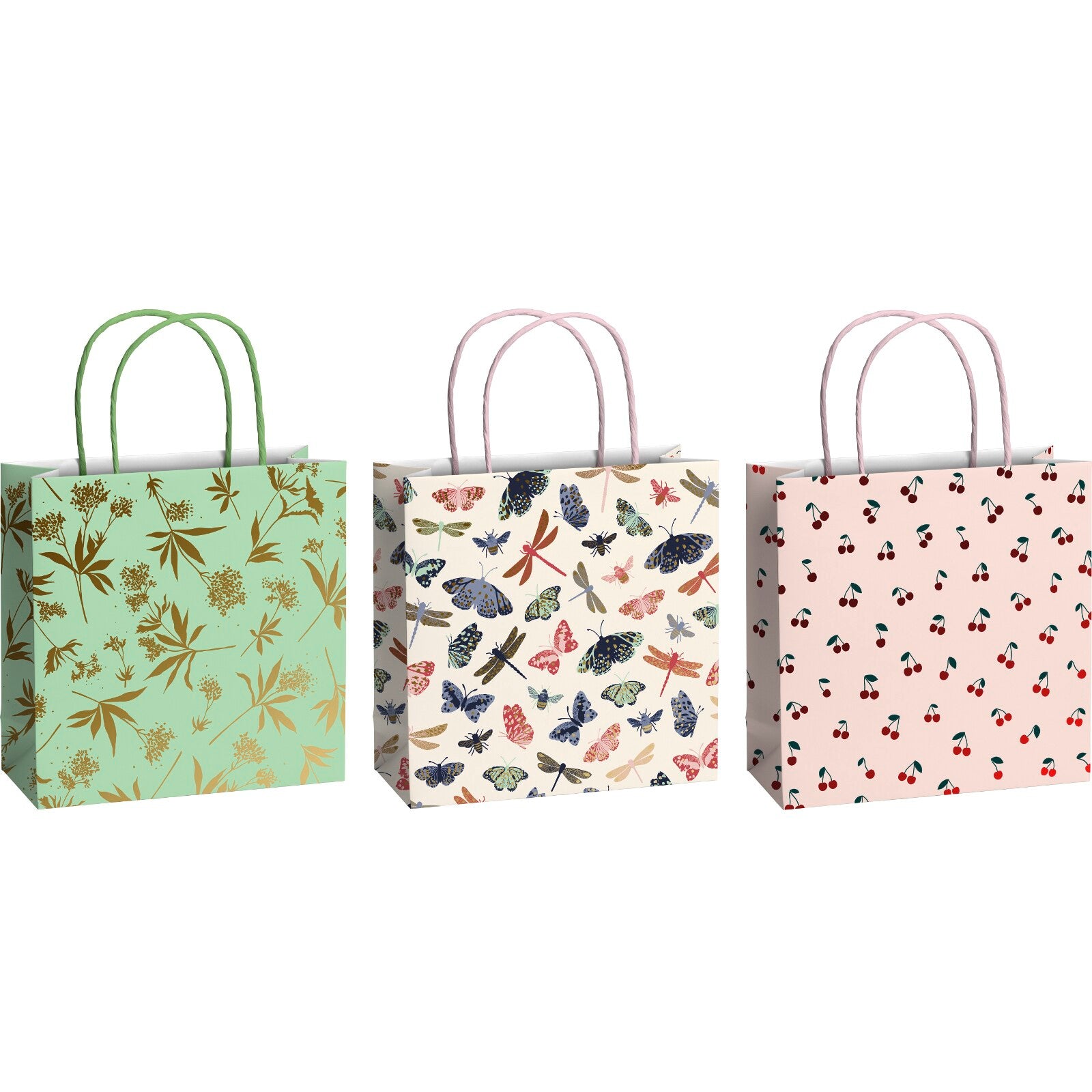 Jelva Flutters Medium Gift Bags 3 Pk by penny black