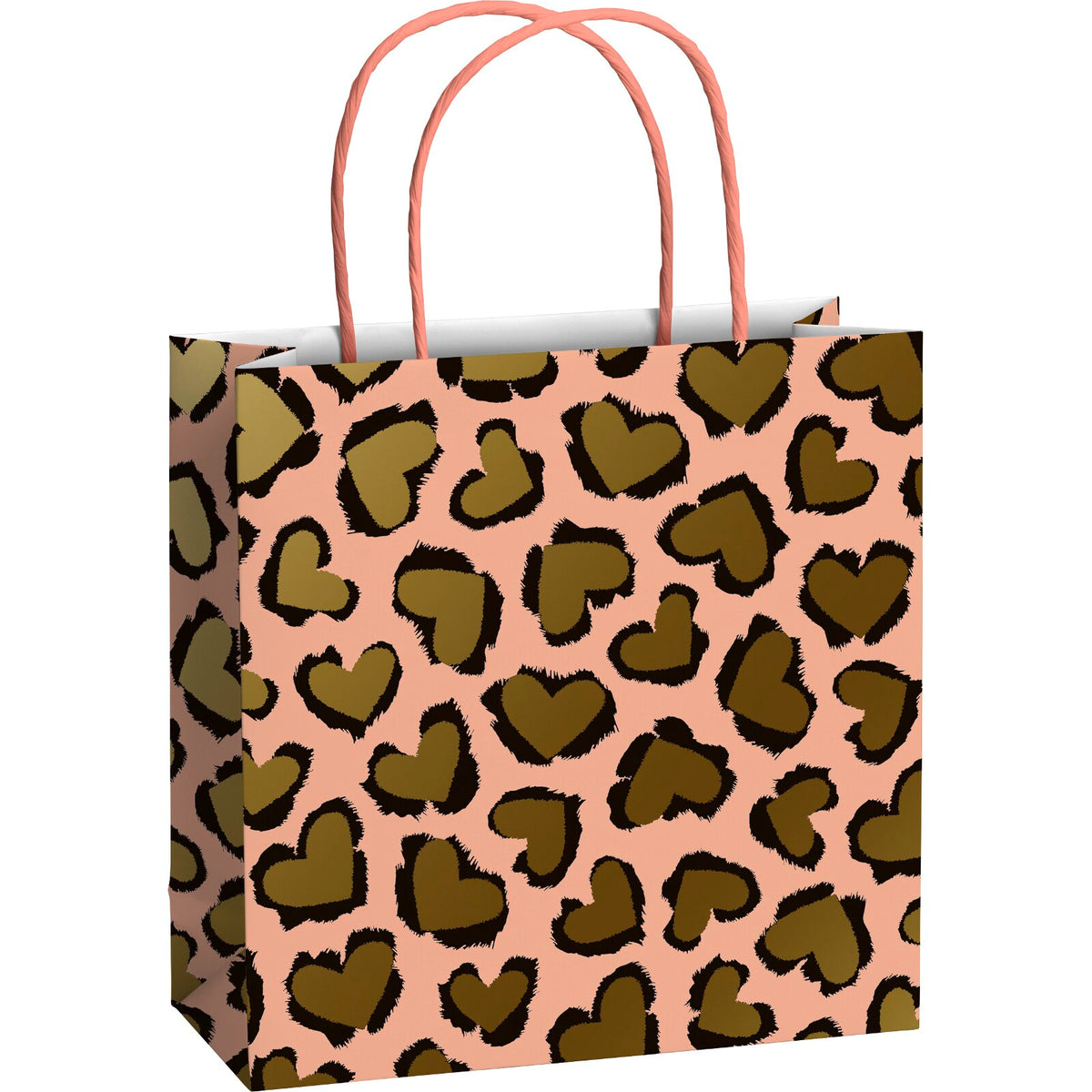 Cassy Leopard Hearts Medium Gift Bags 3 Pk by Stewo from Penny Black